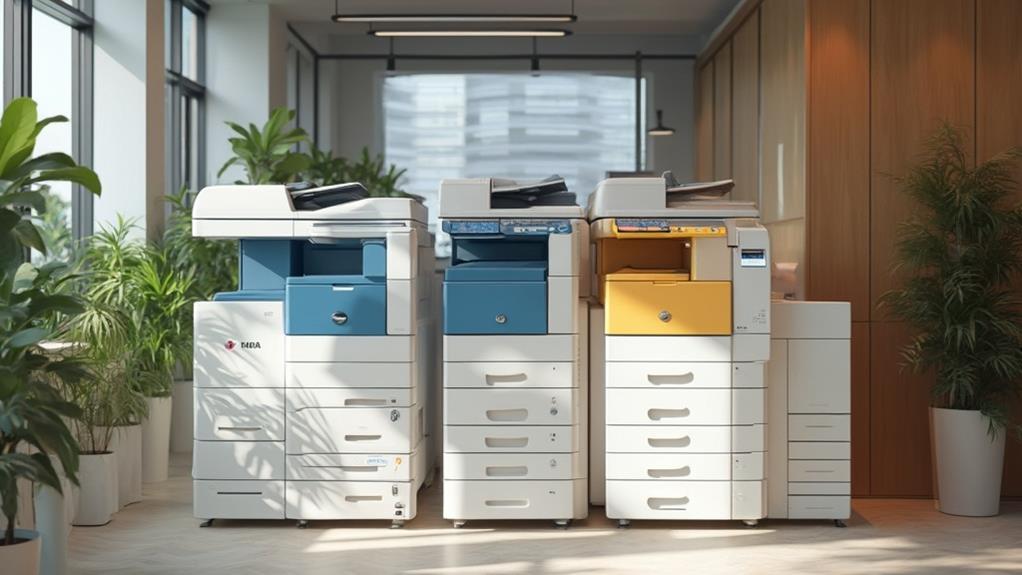 customized leasing copier options