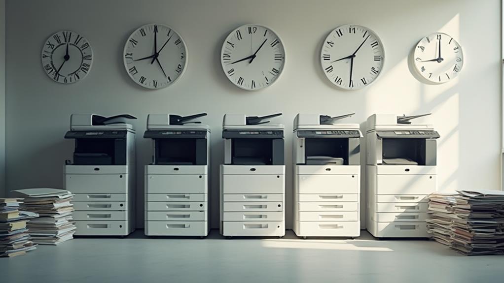 lease duration for copier